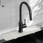 Silicone Faucet Mat for Kitchen Sink – Gen 2 Splash Guard by Meiliweser