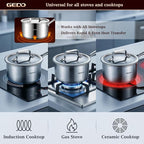 GEDO 3-Ply 304 Stainless Steel Saucepan - Image 5