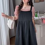 Uaussi Cotton Linen Apron Cross Back Work Apron - Image 3