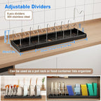 Mustorn Pots and Pans Organizer Under Cabinet - Image 2