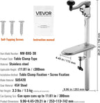 VEVOR Commercial Can Opener, Heavy-Duty Manual Tabletop Cans Opener - Image 7
