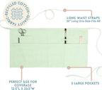 MEEMA Chef Waist Apron Cotton Fabric |Washable & Breathable Waitress & Server - Image 4