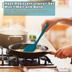 E-far Silicone Cooking Utensils Set, Silicone Kitchen Tools - Image 5