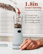 Electric Salt and Pepper Grinder Set - Image 5