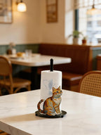 Cat Paper Towel Holder Countertop, Freestanding Paper Roll Holder, Easy - Image 7
