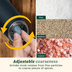 Cuisinart CSS-2424 Gravity Salt and Pepper Spice Mill - Image 4