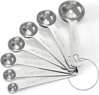 TILUCK Stainless Steel Measuring Spoons Set, Coffee Scoop Spoon, Kitchen Gadgets by TILUCKBringsGoodLuck