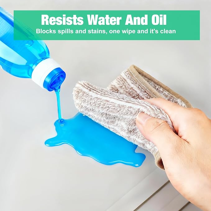 Aisslro Under Sink Mat 22" X 19", Waterproof Silicone Cabinet Organizer - Image 3
