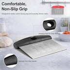 Ourokhome 2 Pack Bench Scraper Dough Cutter, Stainless Steel Dough Scraper - Image 5