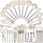 Kitchen Utensils Set-Umite Chef 34 Pcs Silicone Cooking Utensils Set by UmiteChef