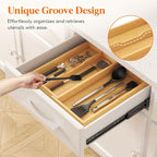 Lifewit Utensil Organizer for Kitchen Drawer, Expandable Cooking Utensil Tray - Image 7