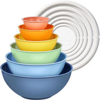 Greentainer Plastic Mixing Bowls by Greentainer
