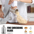 Geedel Rotary Cheese Grater, Kitchen Mandoline Vegetable Slicer - Image 5