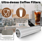 Cold Brew Mason Coffee Maker - 64oz Iced Coffee Pitcher - Image 3