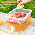 Beverage Drink Dispenser for Fridge, Plastic Beverage Dispenser - Image 6