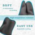 2Pcs Cotton and Neoprene Oven Pads Pot Holders - Image 8