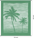 HIHOHO Beach Blanket Waterproof Sandproof Extra Large Beach Mat 79" X - Image 2