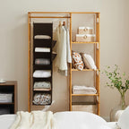 YOUDENOVA Hanging Closet Organizer, 6-Shelf Closet Hanging Storage Shelves - Image 2