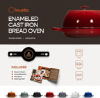 Krustic Enameled Cast Iron Dutch Oven - Image 5