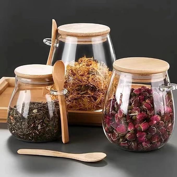 Airtight glass jar storage container - Image 4