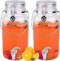 Eleganttime 1 Gallon Glass Drink Dispensers by ELEGANTTIME