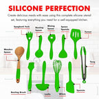 Chef Craft Premium Utensil Set Kitchen, 11 Piece Set - Image 4