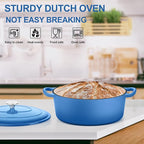 E-far 7QT Oval Dutch Oven Pot - Image 7