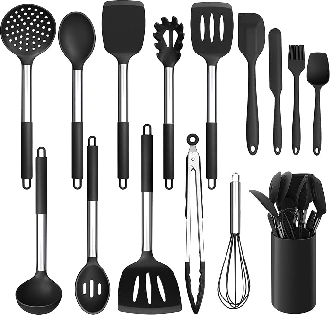 LIANYU 15-Piece Kitchen Cooking Utensils Set by LIANYU