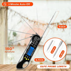 Instant Read Meat Thermometer, Fast & Accurate Digital Food Thermometer - Image 5