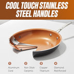 Gotham Steel True 20 Pc Ceramic Cookware Set Nonstick, Ceramic Pots and Pans - Image 6