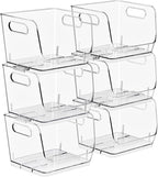 Sorbus Stackable Storage Bins Open Front, Pantry Bins by Sorbus