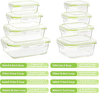 Vtopmart 8 Pack Glass Food Storage Containers - Image 2