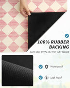 AMOAMI Coffee Mat Hide Stain Rubber Backed Absorbent Dish Drying Mat - Image 5