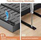 1 Pack Pull out Cabinet Organizer, Width Depth, - Image 6
