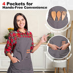 BeLuyi chef apron bib tool apron - Image 6