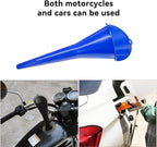 2 PCS Oil Funnel, Automotive Multi-Function Plastic Fuel Funnel - Image 3