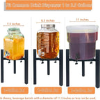 Drink Dispensers Stand For Party. Universal Beverage Dispensers Stand - Image 7