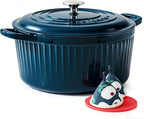 SENSARTE Enameled Cast Iron Dutch Oven Pot by SENSARTE