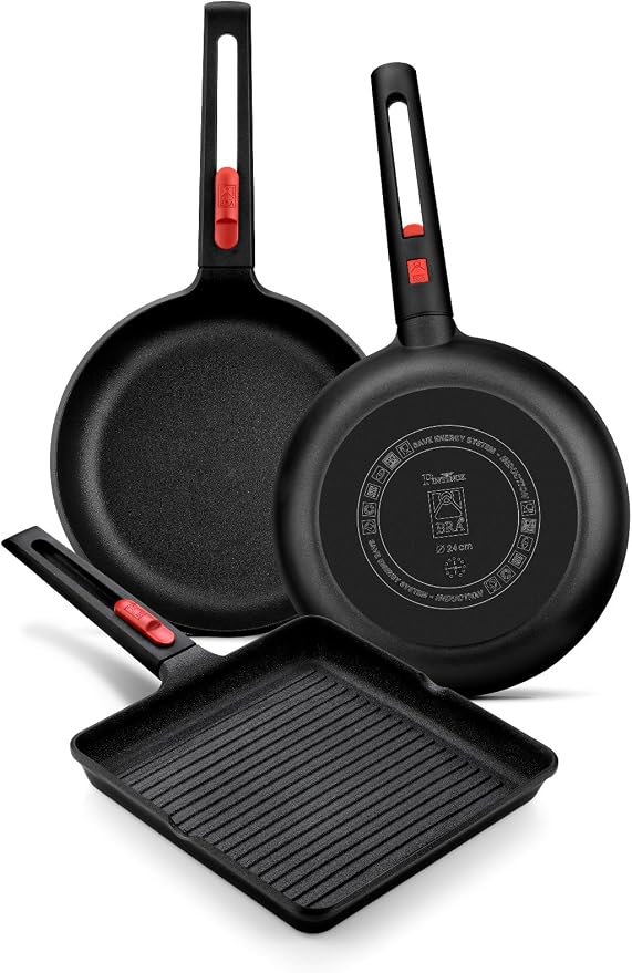 BRA COOKWARE Infinity Nonstick Frying Pan | 11-Inch Cast Aluminum Skillet | - Image 11