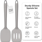 Coukre 2 Pack Silicone Spatula Set, High Heat Resistant, BPA Free Kitchen - Image 3