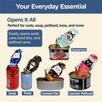 Ring Pull Can Opener for Soda Food Cat Cans Easy Open Tool for Weak Hands - Image 6