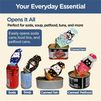 Ring Pull Can Opener for Soda Food Cat Cans Easy Open Tool for Weak Hands - Image 6