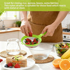 Luckyiren Kefir Strainer Set, 2-Size Plastic Non-Metal Sieve - Image 5