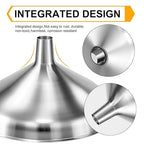 Kitchen Funnel, Stainless Steel funnels - Image 2
