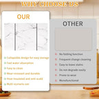 Stone Dish Drying Mat for Kitchen Counter, Absorbent Diatomaceous Earth Bath - Image 5