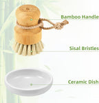 SUBEKYU Bamboo Dish Scrub Brush - Image 5
