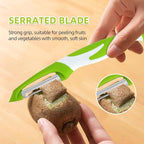 Razor-Sharp​ 4 In 1 Veggie Peelers - Image 4