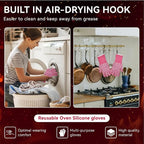HandLove Aramid Heat Resistant BBQ Gloves – Grilling & Oven Gloves - Image 6
