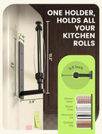 INMAKER Magnetic Paper Towel Holder, Strong Magnet Paper Towel Holder - Image 5