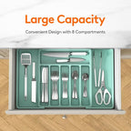 Lifewit Silverware Drawer Organizer, Expandable Utensil Tray - Image 2